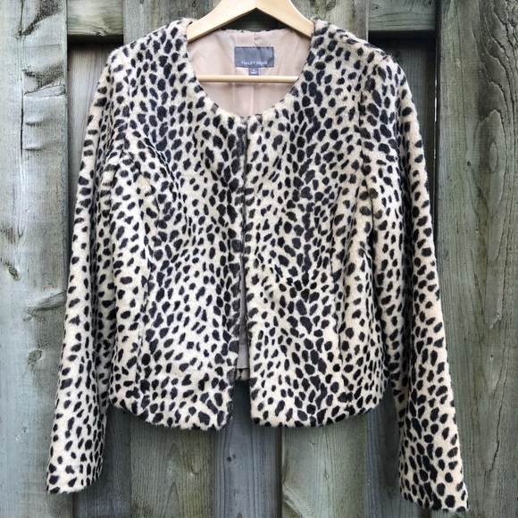 Tinley Road Jackets & Blazers - ⭐️ HOST PICK! Cheetah Print Faux Fur Jacket